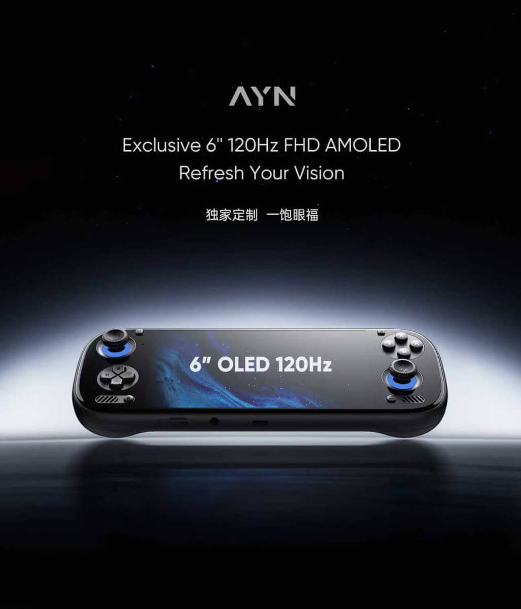 AYN Odin 3 Screen Details Poster