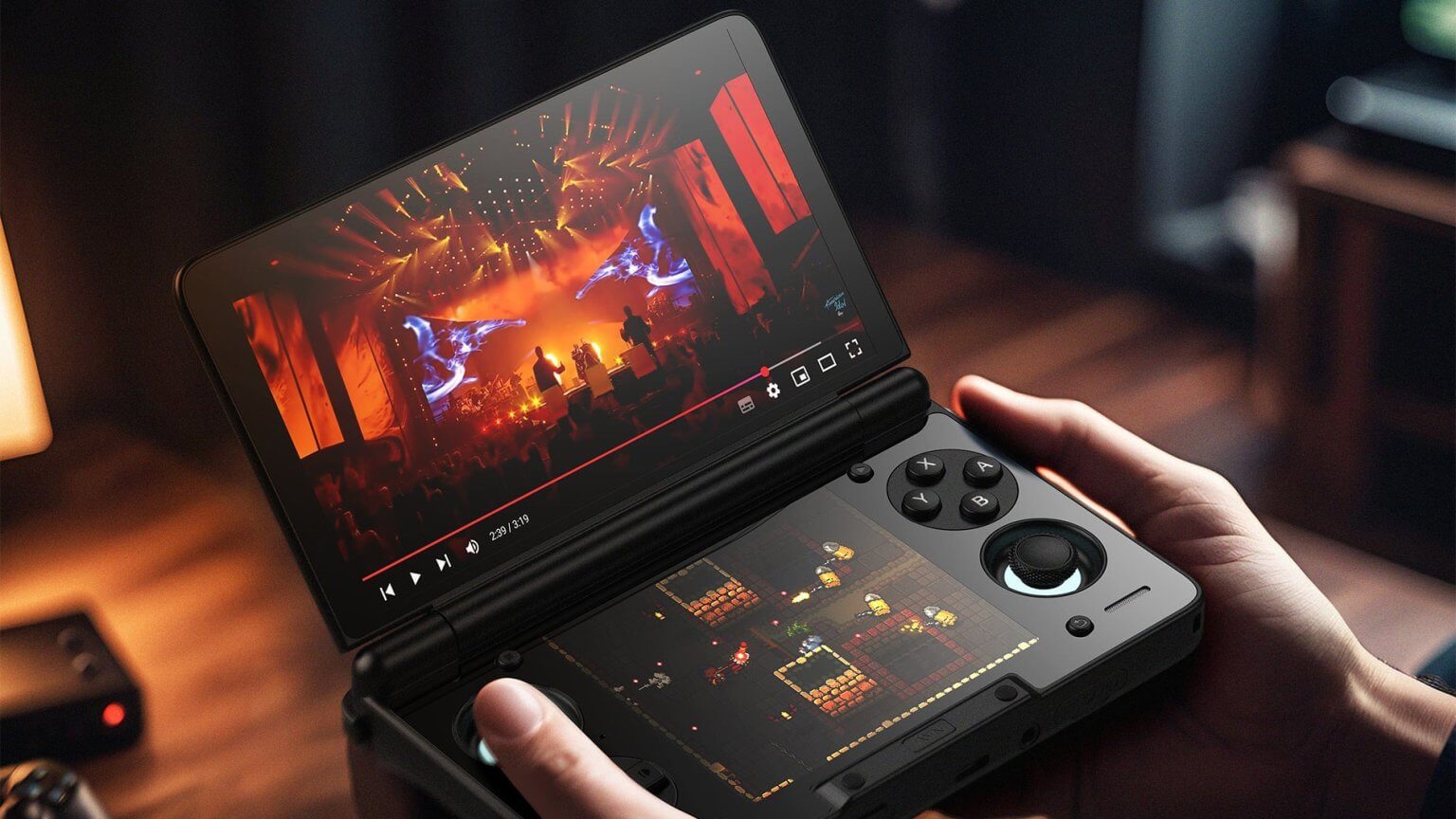 AYN Thor - Playing Games and Watching YouTube