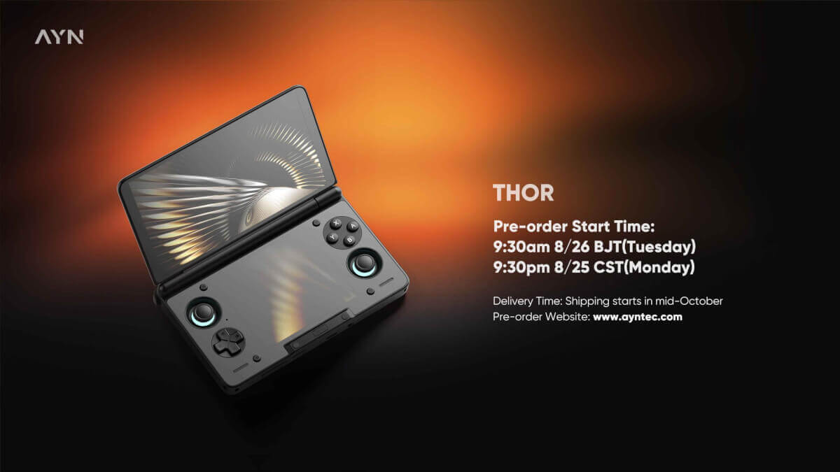 AYN Thor Pre-order Timing