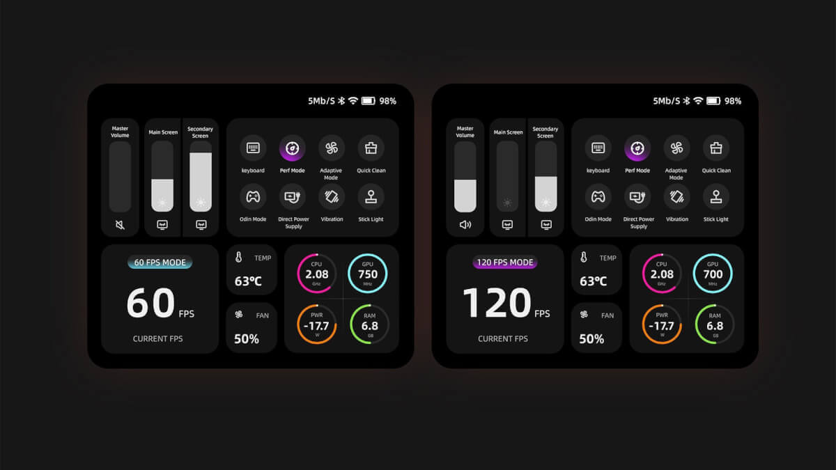 AYN Thor Software Dashboard