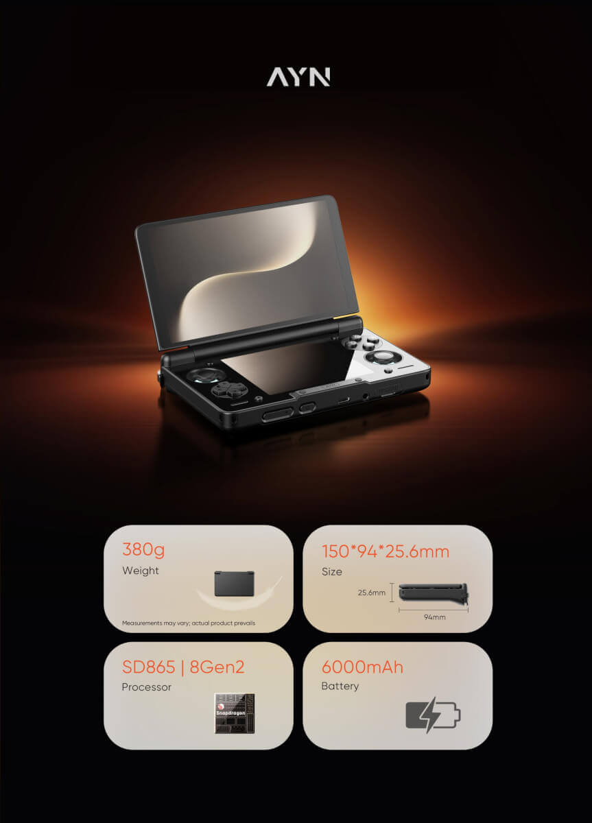 AYN Thor Specs Graphic