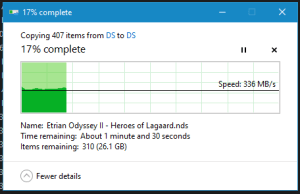 File Transfer - Write 4 - Retro Handhelds