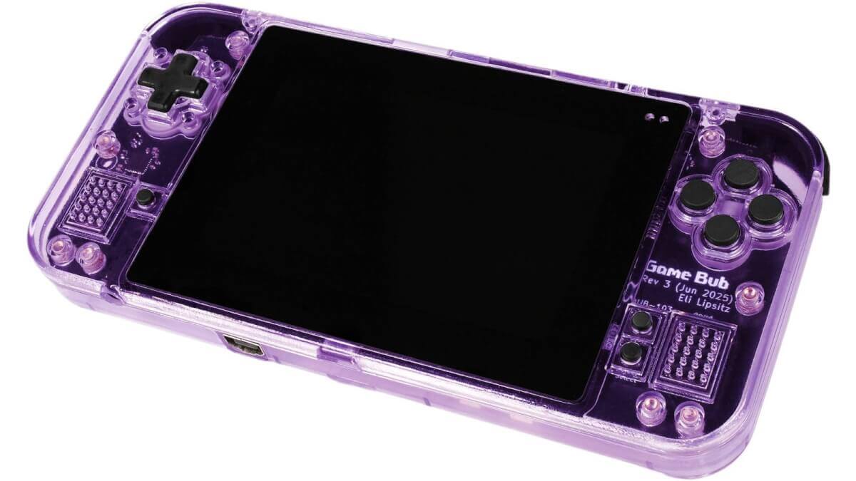 Game Bub Transparent Purple