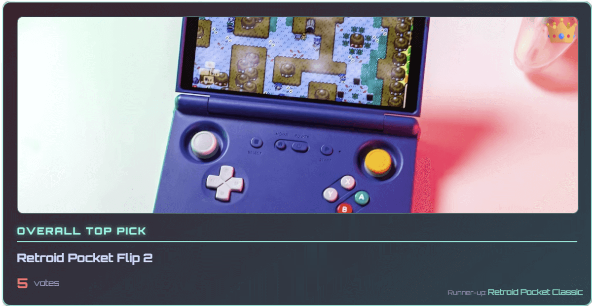RH Picks The Best Retro Handhelds So Far in 2025 - Best overall