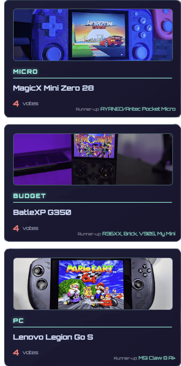 RH Picks The Best Retro Handhelds So Far in 2025 - Other Categories - 2