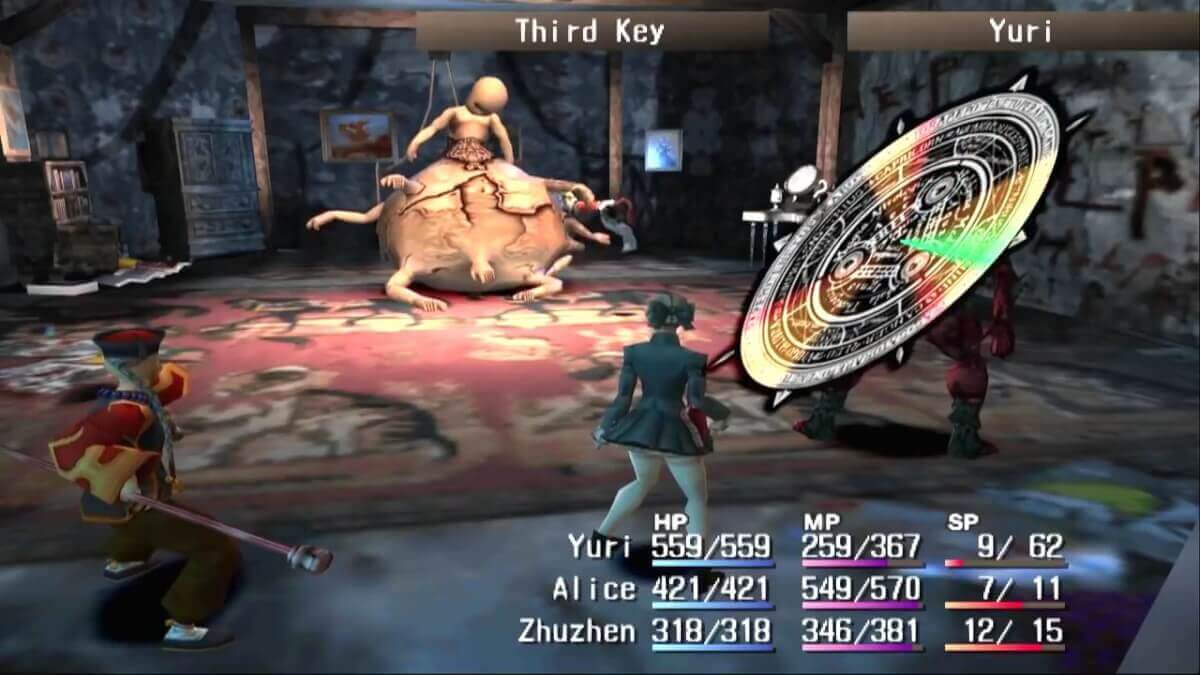 Shadow Hearts Covenant Gameplay