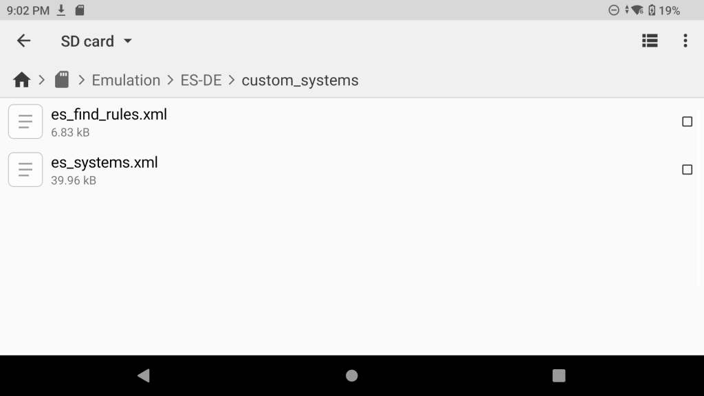 Two XML Files to Download for ES-DE Customistion