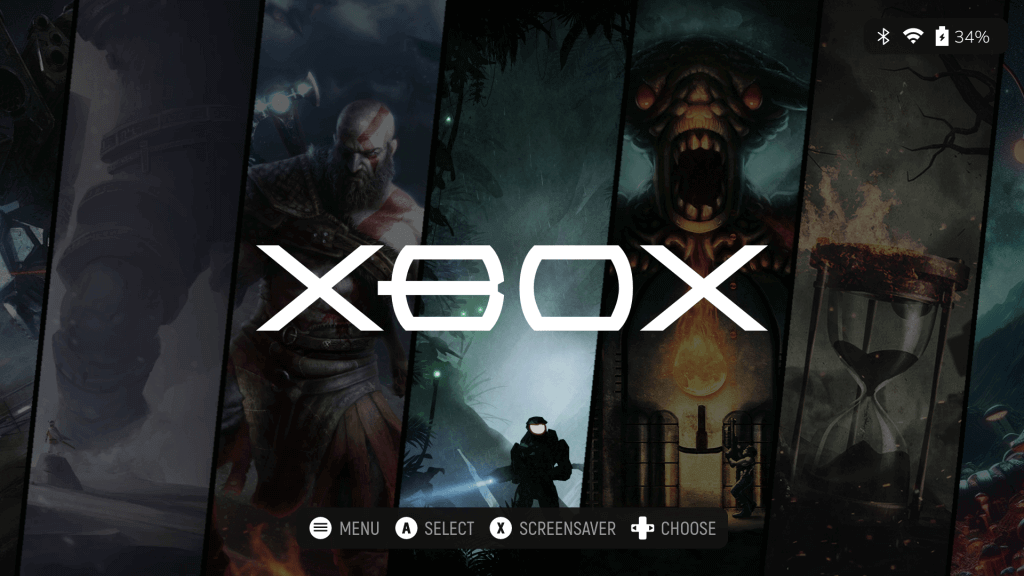 Xbox Option on ES-DE