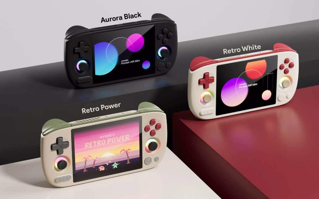AYANEO Pocket AIR Mini Color Options - 16x9