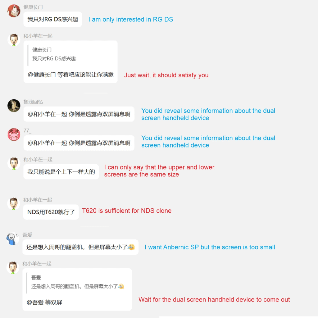 Is An Anbernic DS Around The Corner Retro Handhelds