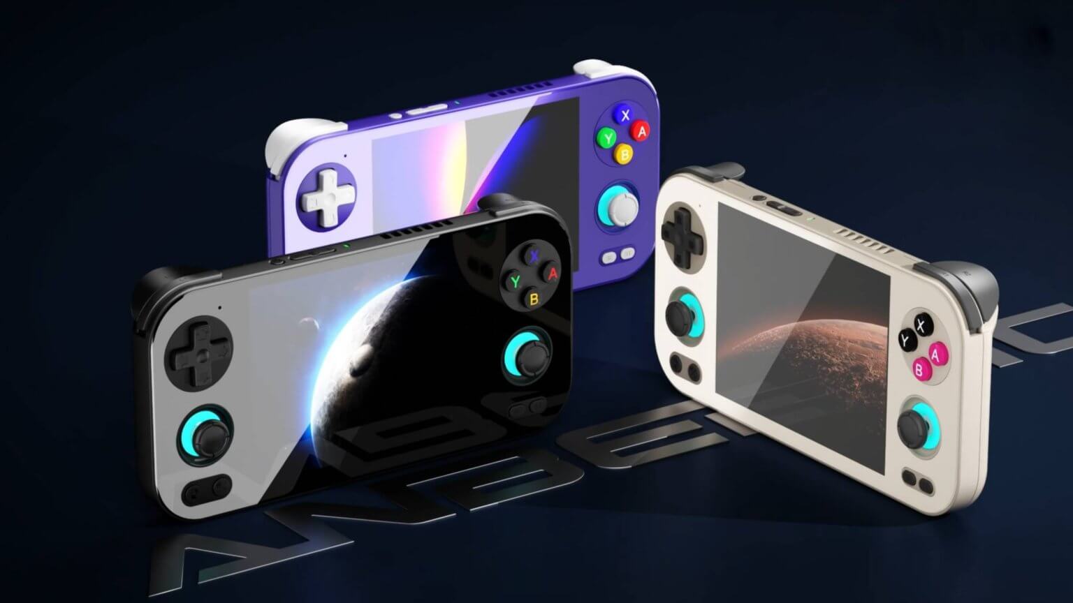 Anbernic RG476H Promo Render Hero