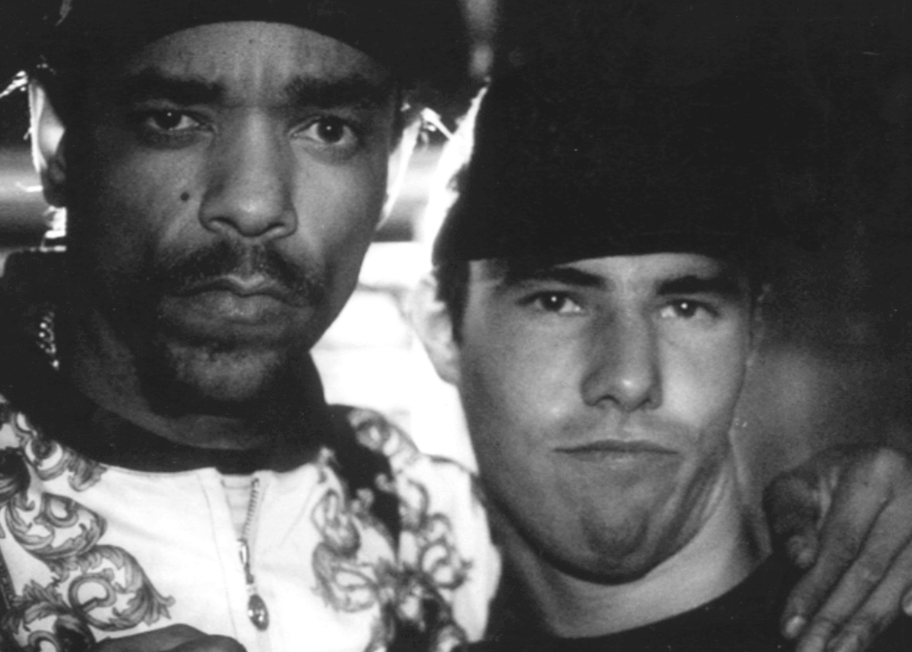 Andy Mac and Ice-T, Credit - Tommy Cook