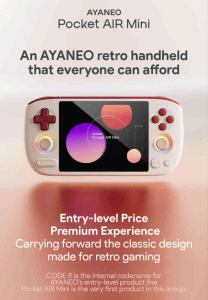 Ayaneo Pocket Air Mini - Retro Handhelds
