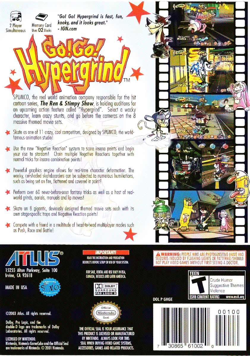 GoGo Hypergrind - Back