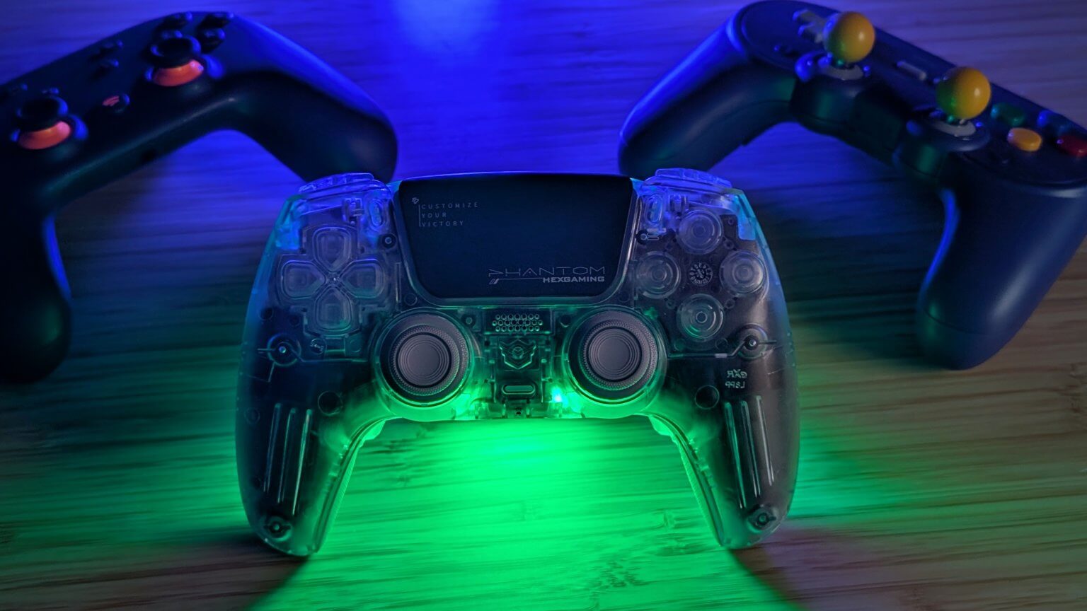 HexGaming Blue and Green