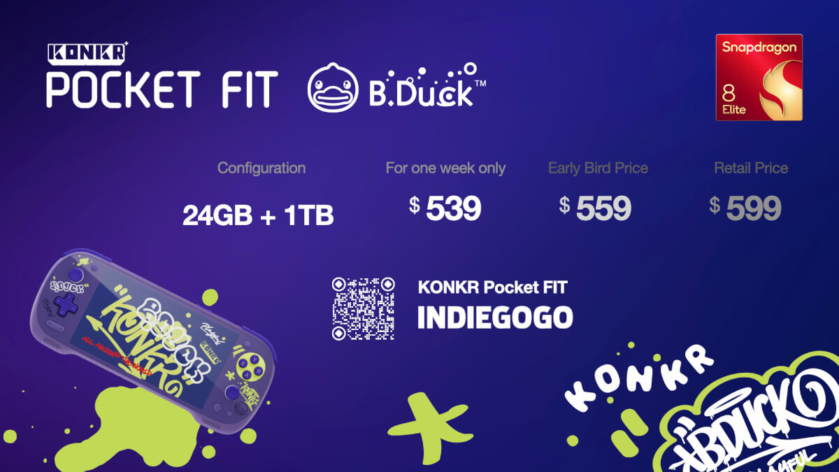 KONKR Pocket FIT B Duck Pricing