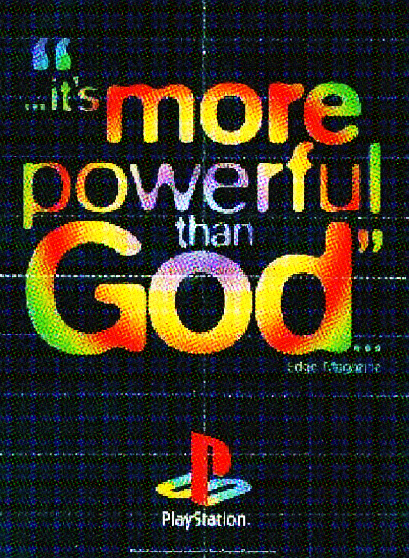 PSOne God Ad