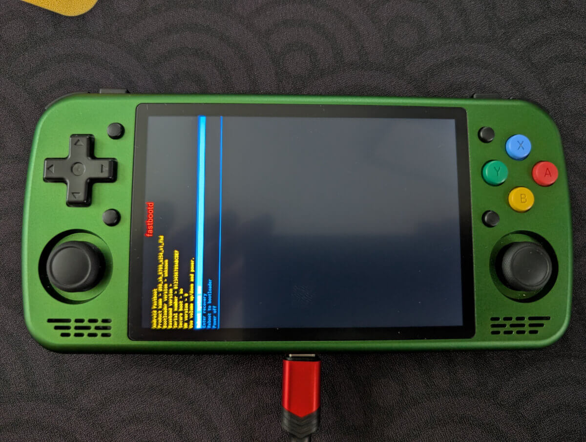 fastbootd screen - Retro Handhelds
