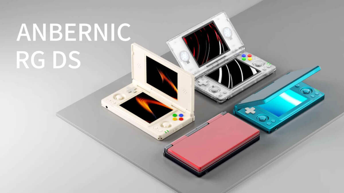 Anbernic RG DS bude stát méně než 100 dolarů - Retro přenosné herní konzole