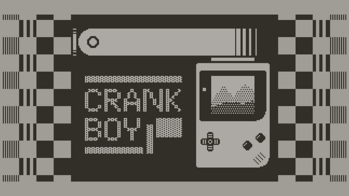 Crank Boy Banner - Retro Handhelds Crank Boy Banner