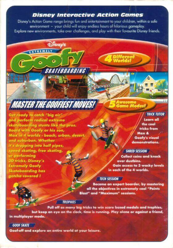 Goofy Skate - Back