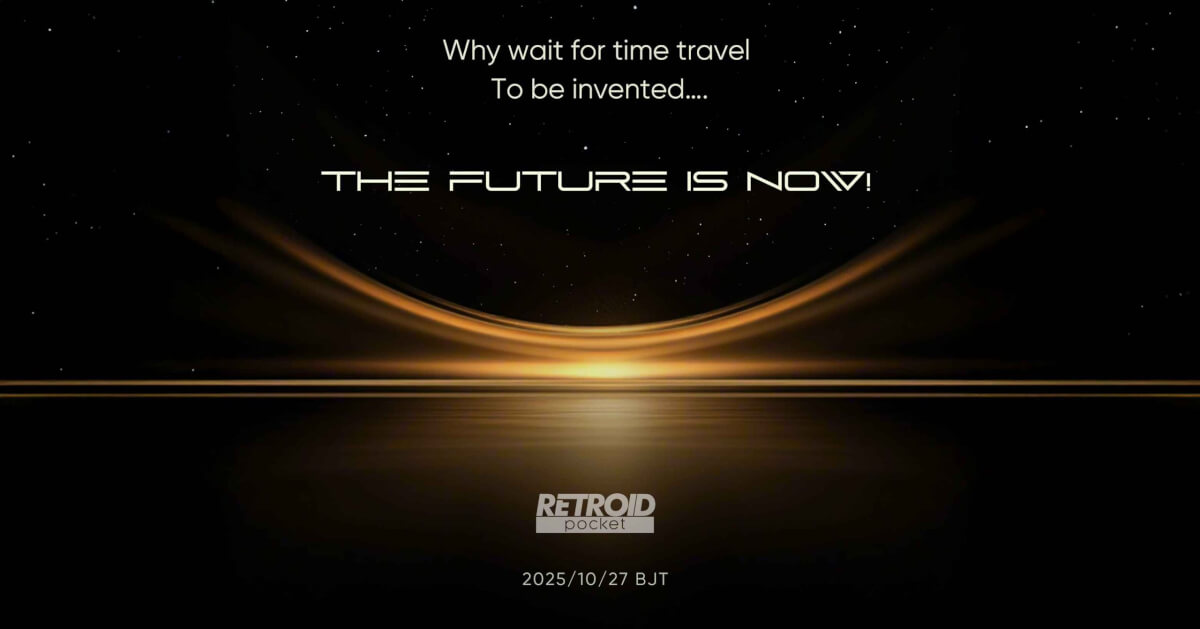Retroid Teaser Poster - Pocket 6 - 16x9 - Retro Handhelds Retroid Teaser Poster - Pocket 6 - 16x9