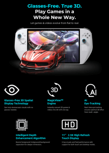 abxylute 3D ONE Details - Retro Handhelds