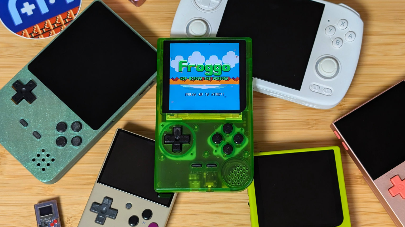 Retro Pixel Pocket V2 Top-Down