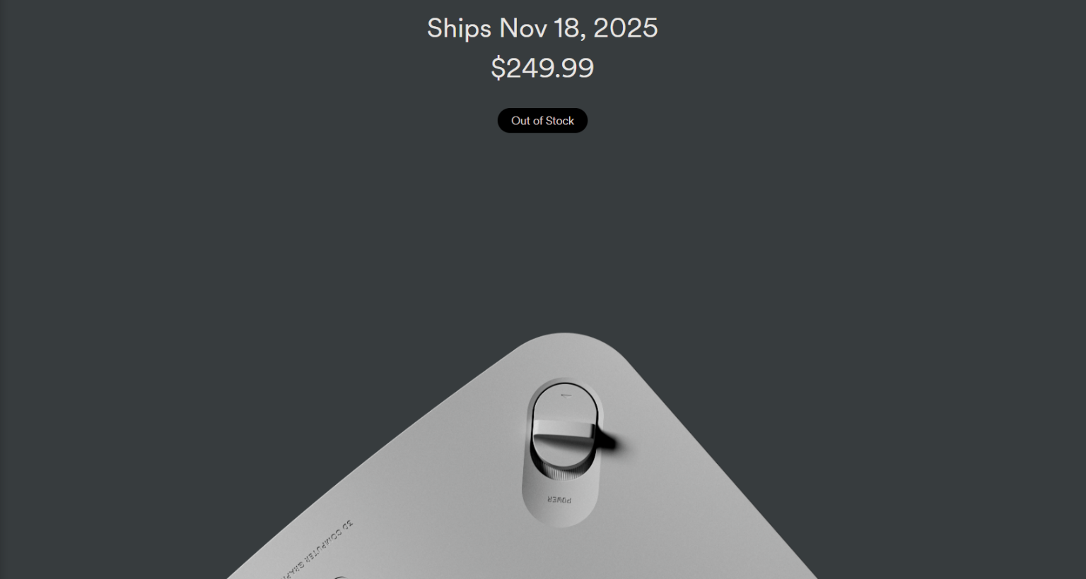 Analogue 3D Shipping Date