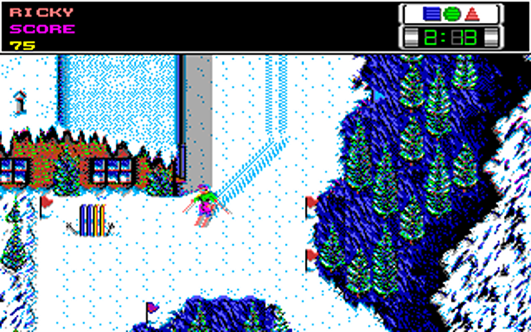 Ski or Die - Screenshot