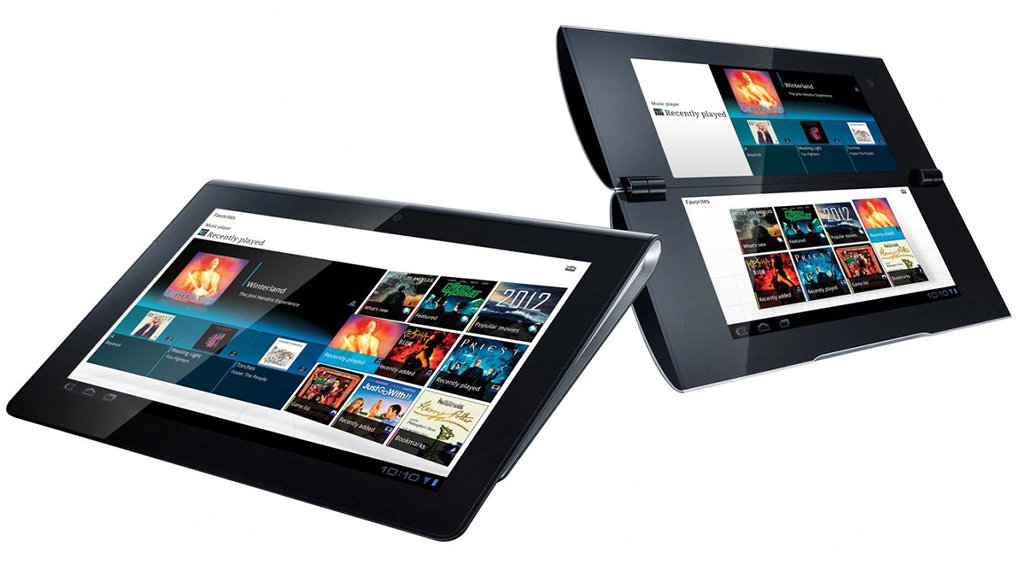 Sony Tablet P Open-Closed Banner - Retro Handhelds Sony Tablet P Open-Closed Banner