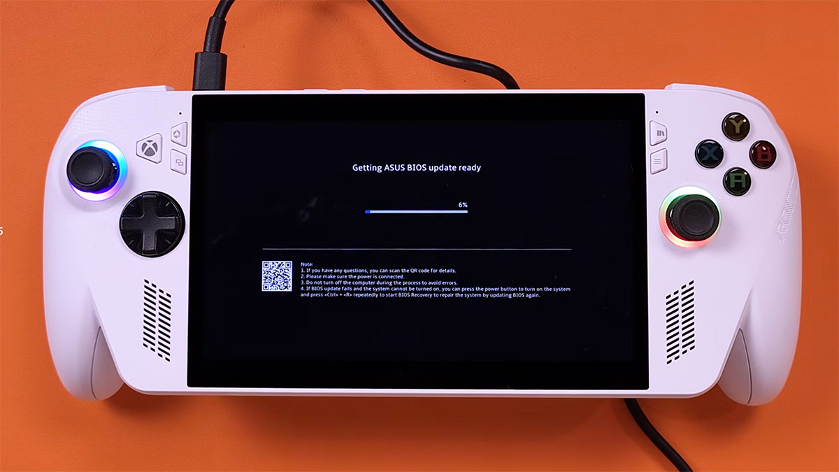 ASUS ROG Xbox Ally Set Up Guide BIOS Updates