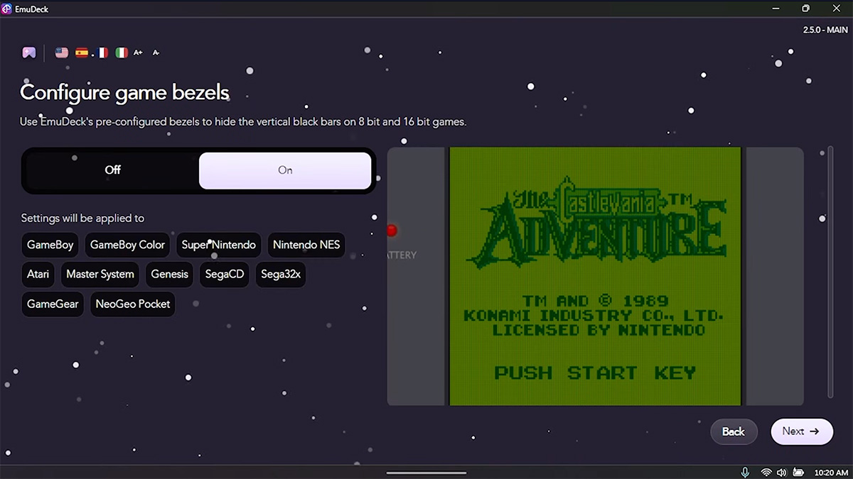 ASUS ROG Xbox Ally Set Up Guide - Configure Game Bezels in EmuDeck