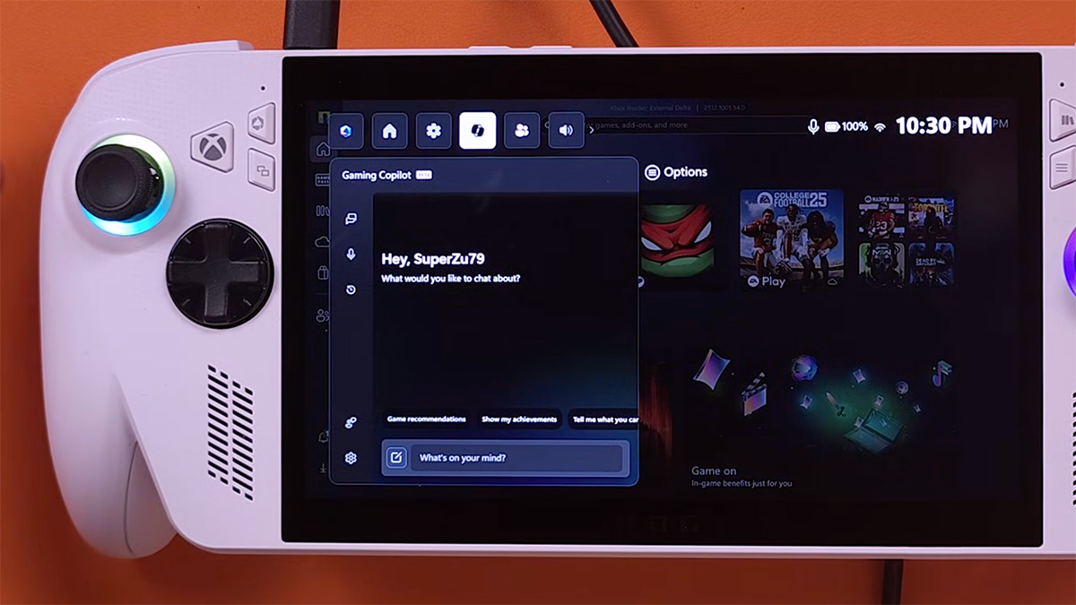 ASUS ROG Xbox Ally Set Up Guide - Gaming Copilot