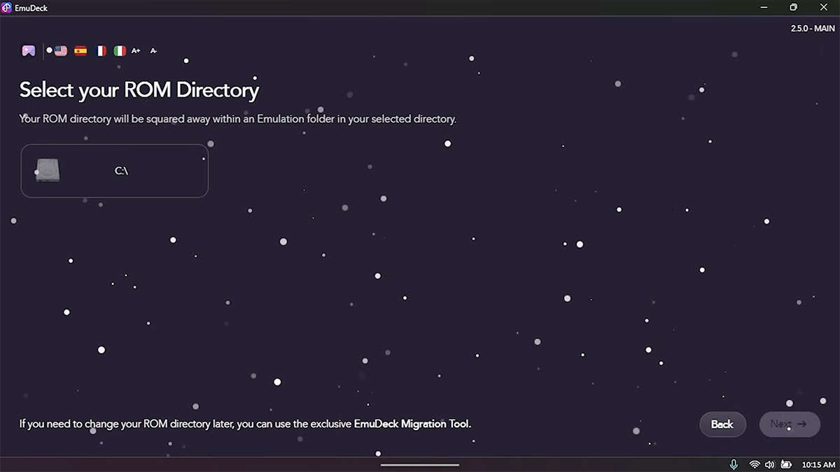 ASUS ROG Xbox Ally Set Up Guide - Select ROM Directory in EmuDeck