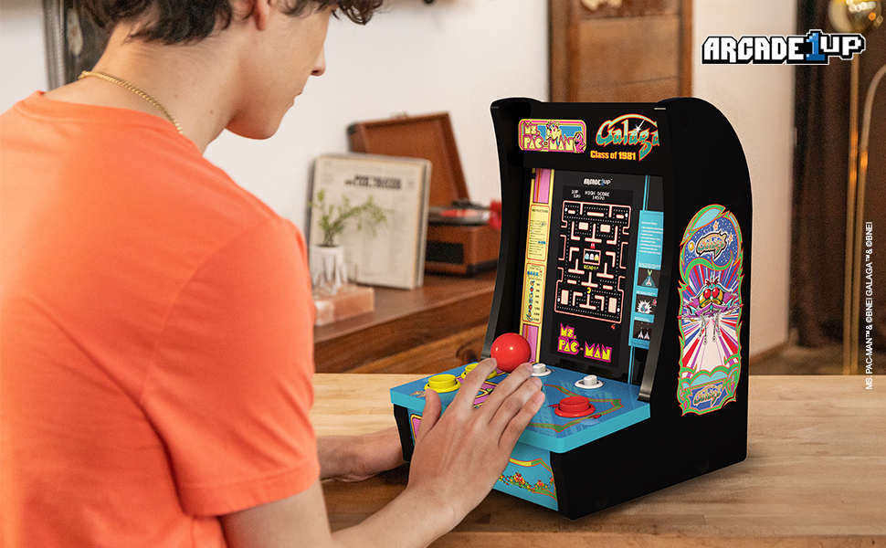 Arcade1Up Ms PAC-Man Galaga Countercade
