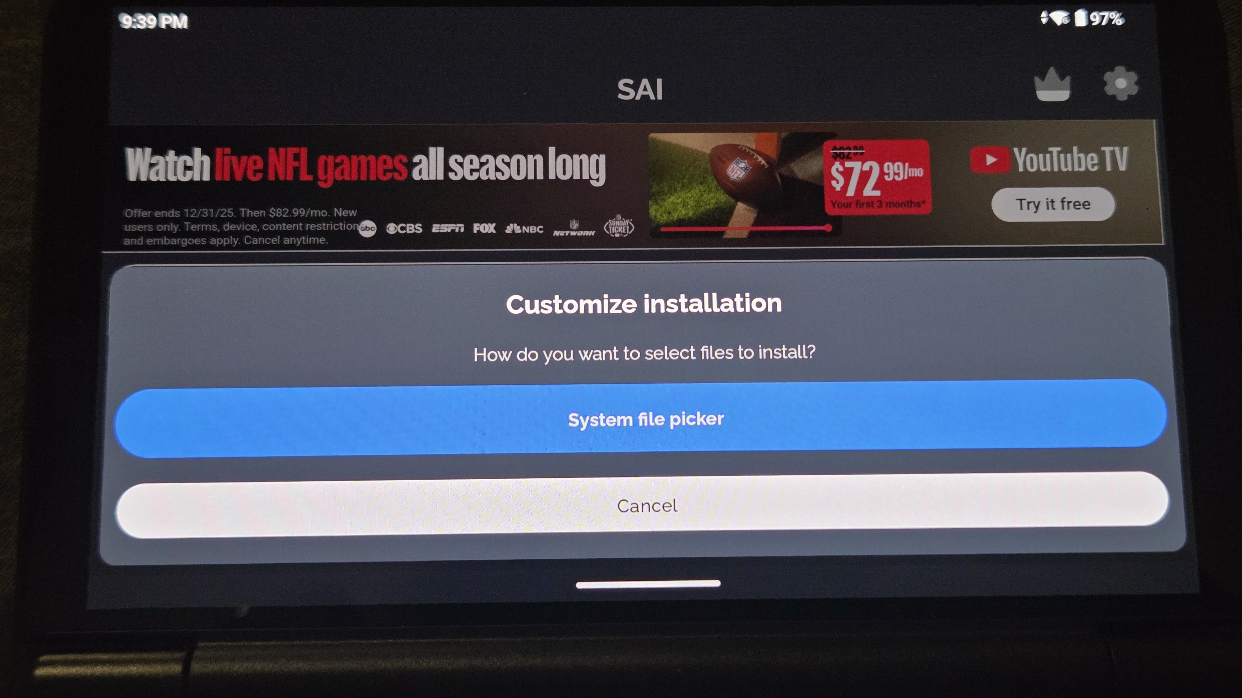 Install Split APK on Android