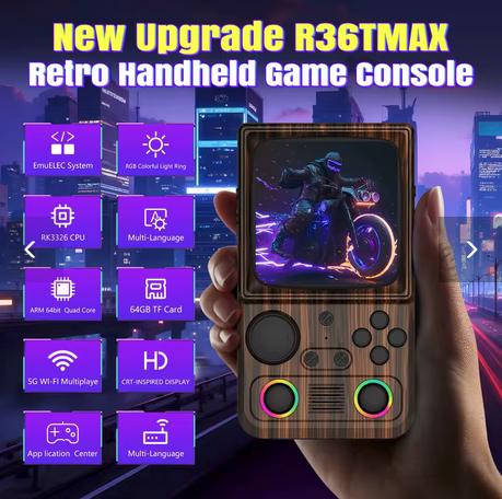 Game_Console_R3TMAX_Ad_Specs - Retro Handhelds Game_Console_R3TMAX_Ad_Specs