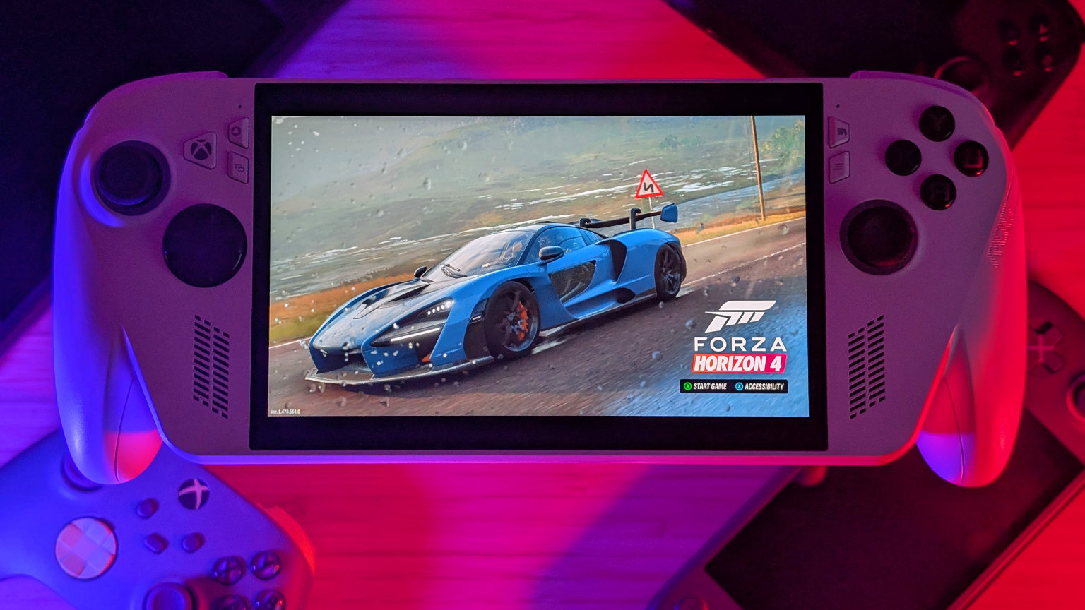 ASUS ROG Xbox Ally Top Down Shot