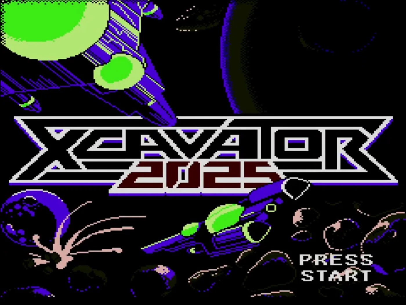 Xcavator Screenshot - Retro Handhelds Xcavator Screenshot