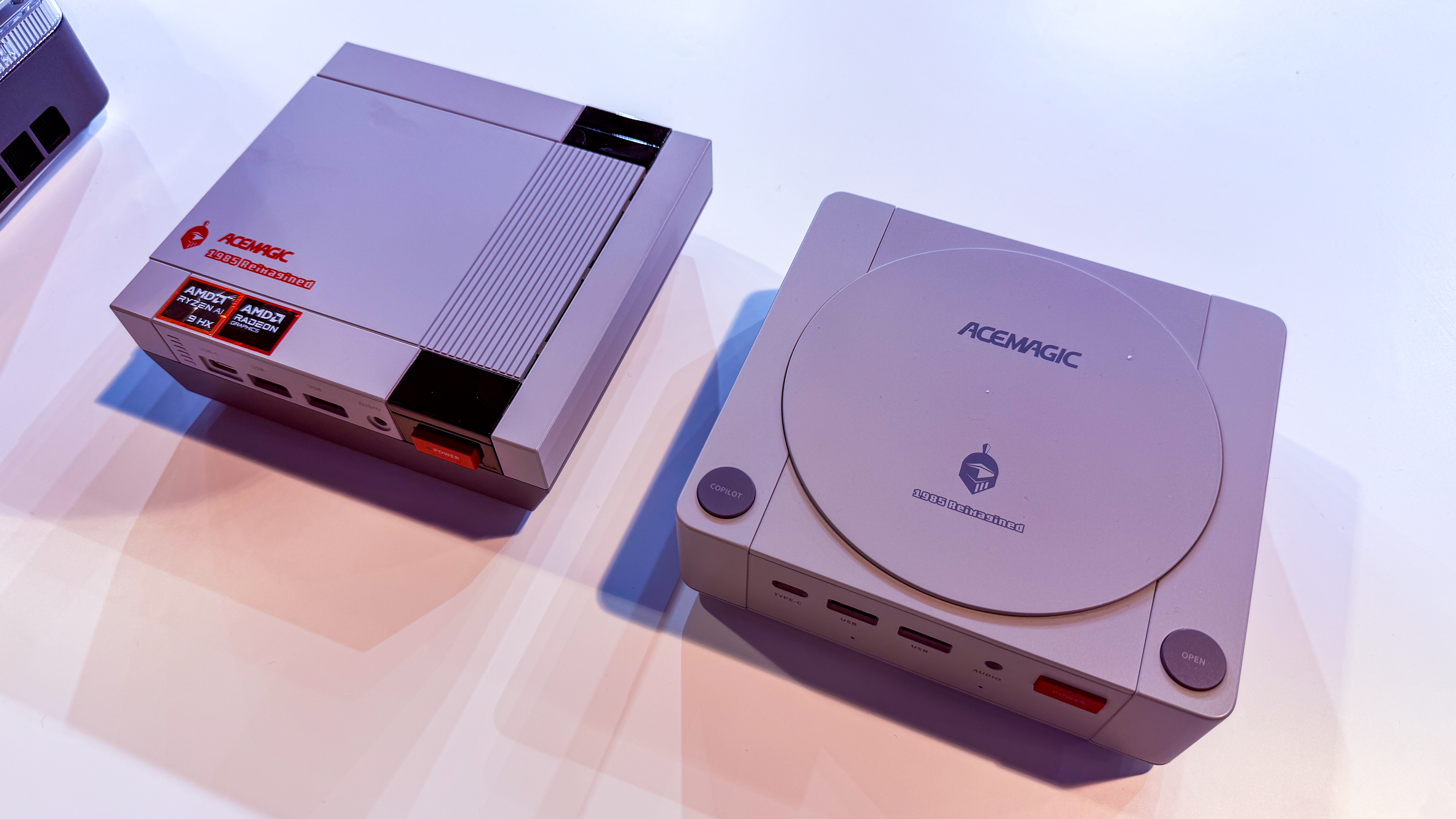 AceMagic Retro X5 and PS1-inspired Mini PC at CES 2026