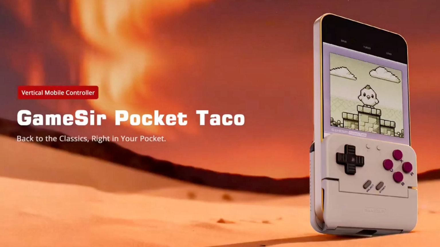 Gamesir Taco Banner - Retro Handhelds Gamesir Taco Banner