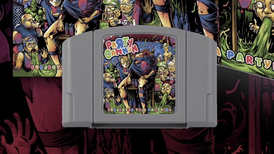 Party Cannon Aims To Slam Some Metal In Your Cartridge Slot