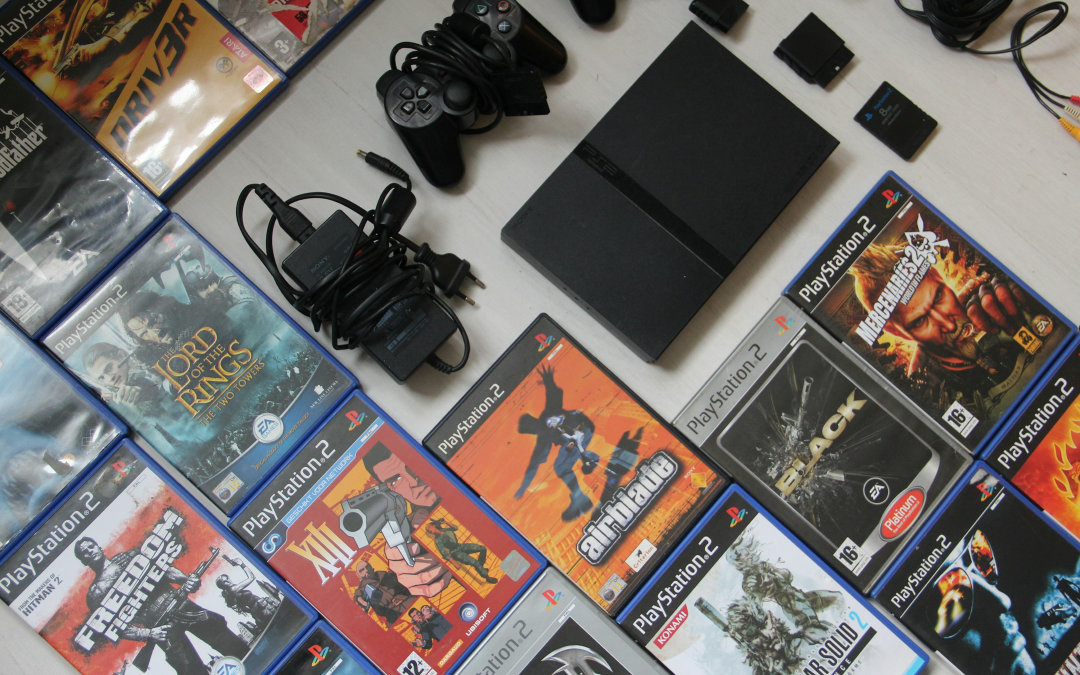 PlayStation 2 with Games