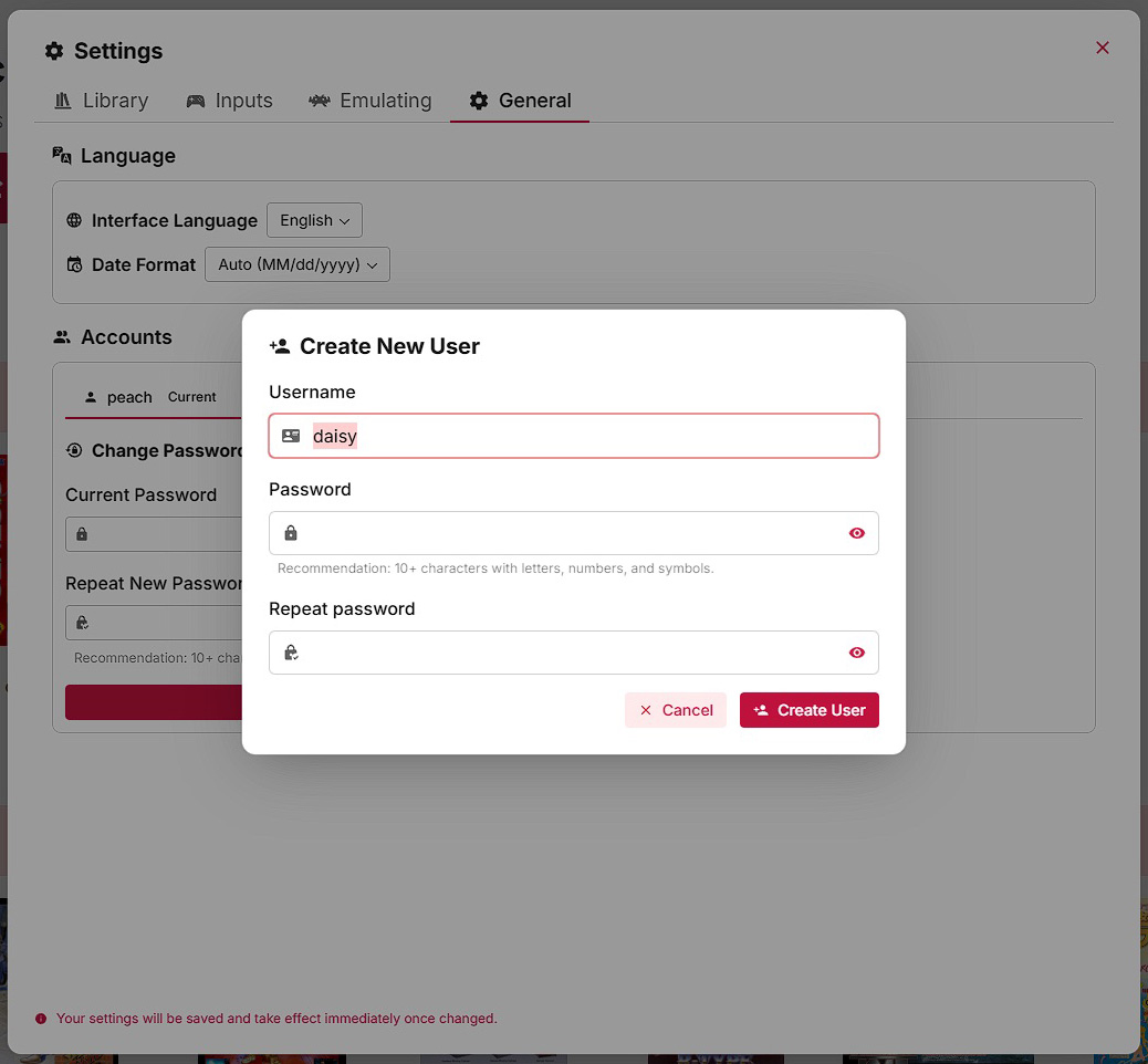 RetroAssembly V5 - Add Users