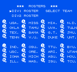 Tecmo NCAA 2026