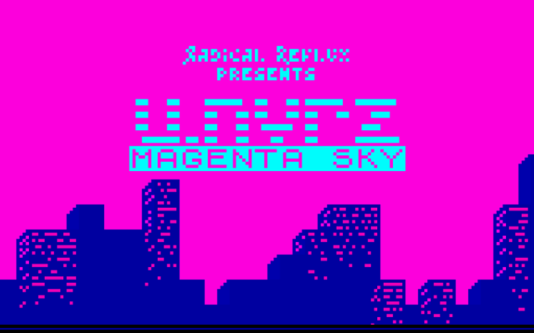 Magenta Sky and Welcome 2 The Machine Launch a Neon Rebellion on ZX Spectrum