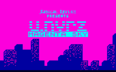 Magenta Sky and Welcome 2 The Machine Launch a Neon Rebellion on ZX Spectrum