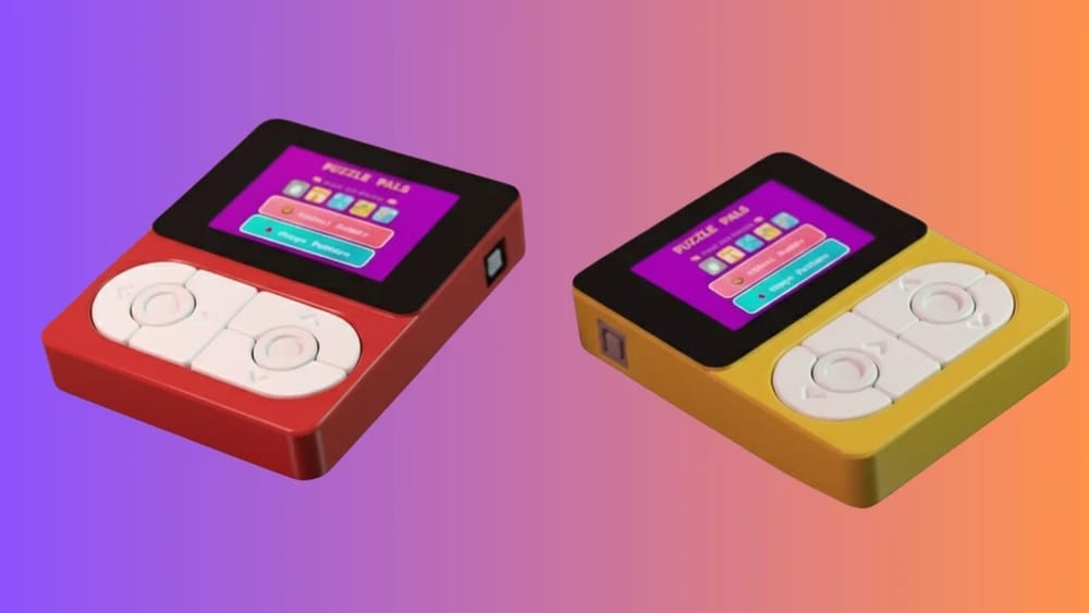 Puzzle Pals Red and Yellow Color Options