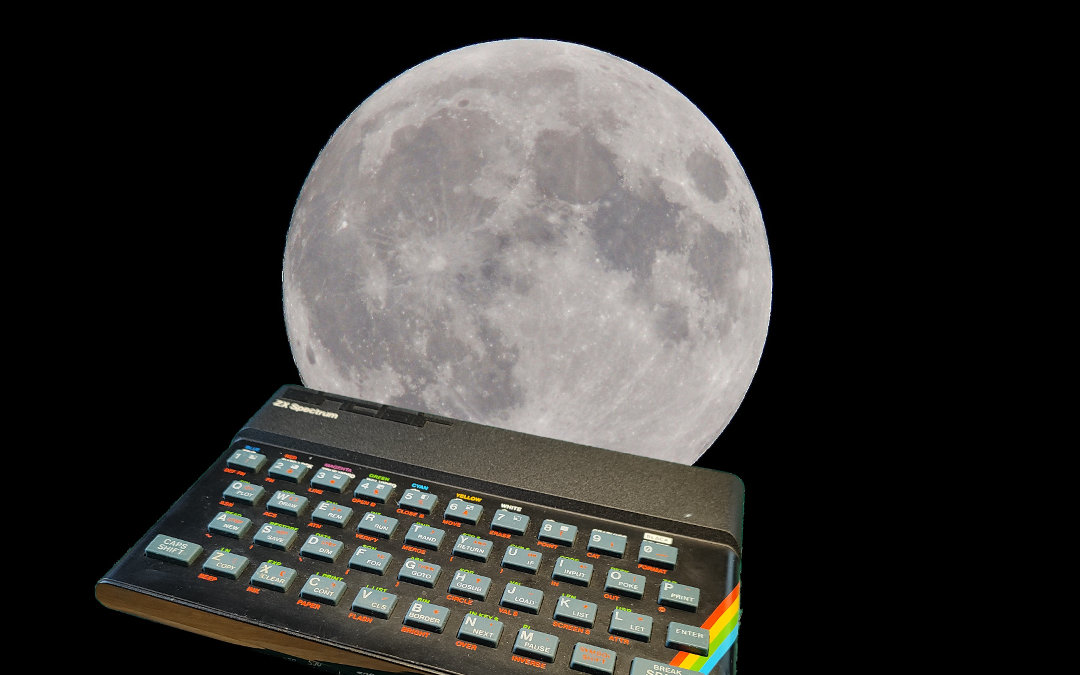Man Flies ZX Spectrum To The Moon, Sort Of